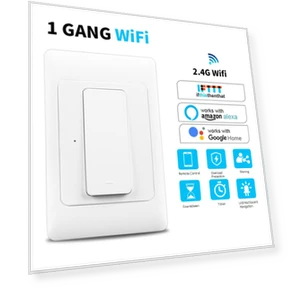 Smart Wall Light Switch — Smart Home Modules, Cozy Cottage-Relax