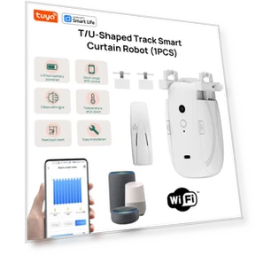 Smart WiFi Curtain Robot Holder — Smart Home Hubs & Controllers, Build My Home
