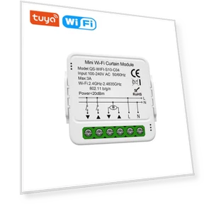 Smart WiFi ZigBee Curtain Motor Module — Smart Home Hubs & Controllers, Super Dream Home