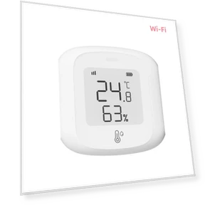 Temperature and Humidity Sensor with LED Display — Home Climate Control, HIMO Group