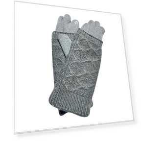 Touchscreen Gloves with Embroidery — Cold Weather Gloves, Female s