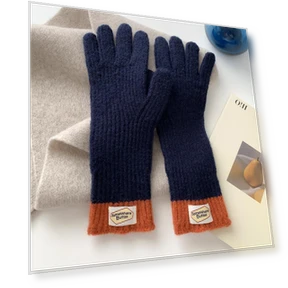 Touchscreen Gloves with Five Fingers — Cold Weather Gloves, Female s