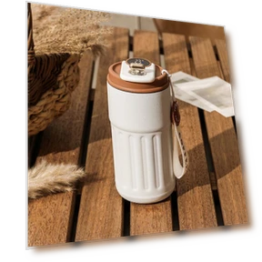 Vacuum Insulated Stainless Steel Mug — Travel Mugs & Tumblers, Simplistic Living Home