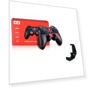 Wireless Gamepad Controller — Joysticks, GYROBALL
