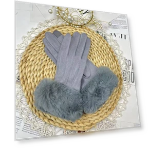 Women's Touchscreen Leather Gloves — Gloves & Mittens, Female s