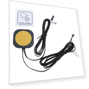 Wooden Touch Panels — Dimmer Switches, Wit angel