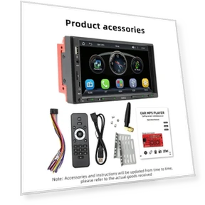 2 Din Car Stereo with 7-inch Touch Screen — Stereo Receivers, ToyousoniC