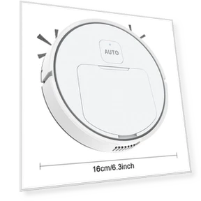 3-in-1 Rechargeable USB Robot Vacuum — Smart Cleaning Robots, 888 Auto Parts Town