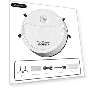 3-in-1 Robot Vacuum Cleaner — Smart Cleaning Robots, Good Figure
