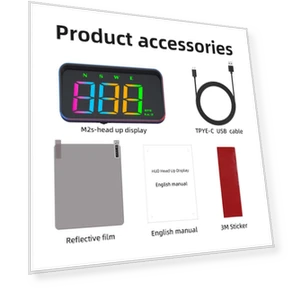Car Projection Display HUD — Clock, Chic Home