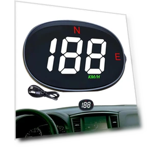 Digital GPS Speedometer with Projection Display — Speedometers, Rustic Elegance House