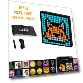 Dynamic Pixel Screen Desktop Decorative Light — Creative Lighting Solutions, Build My Home