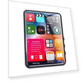 Full Touch Screen MP3 Player — Portable Media Players, GYROBALL