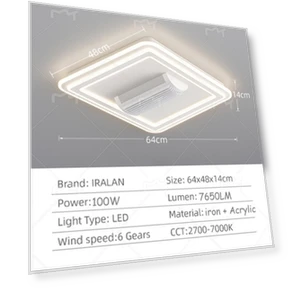 LED Invisible Bladeless Ceiling Fan — Ceiling Fan Lighting Solutions, Seahorse Home
