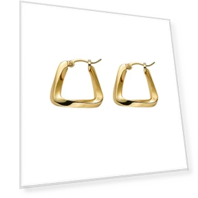Luxury Lightweight Earrings — Men's Earrings, Fashion footsteps
