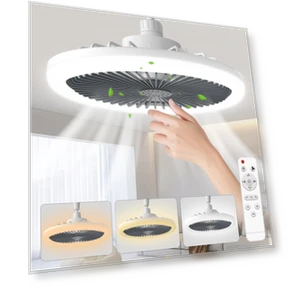 Modern Ceiling Fan with Light — Ceiling Fans, Seahorse Home