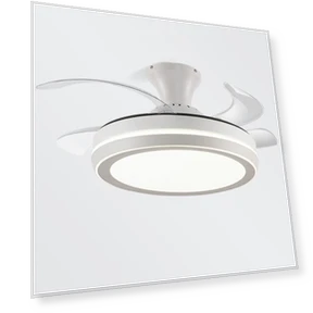 Modern ceiling fan with light — Ceiling Fans, Seahorse Home