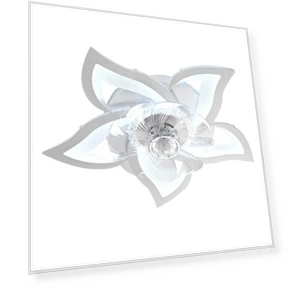 Modern Ceiling LED Light Fan — Overhead Lighting, Seahorse Home