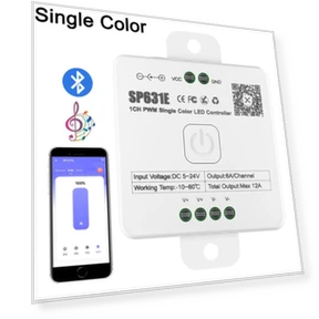 PWM LED Controller Bluetooth Music Voice — Remote Controls, AE Selection