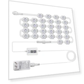 RGB LED Smart Light Fixture — Outdoor Security & Flood Lighting, AE Selection