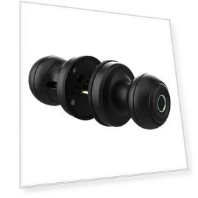 Round Fingerprint Handle Smart Lock — Locks, Super Dream Home