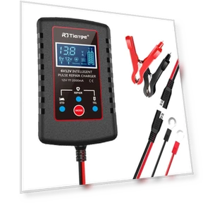 Smart Automatic Motorcycle Battery Charger — Battery Chargers, Rustic Elegance House
