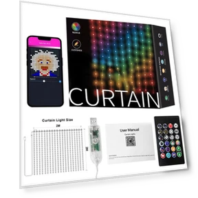 Smart LED Curtain Lights — Creative Lighting Solutions, AE Selection