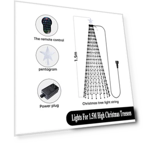 Smart RGB Christmas Tree Lights — Lighted Displays, AE Selection