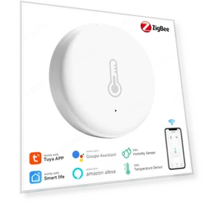 Smart Temperature and Humidity Sensor — Home Climate Control, Super Dream Home