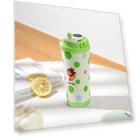 Smart Temperature Display Kids' Thermos Cup — Travel Drinkware, Indoor Furniture