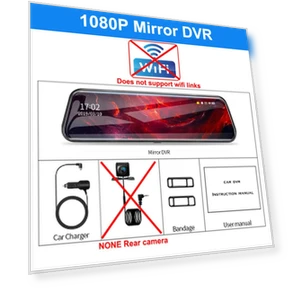 Wi-Fi Car Rearview Mirror Dash Cam — Rearview Cameras for Cars, Home Of Auto Parts
