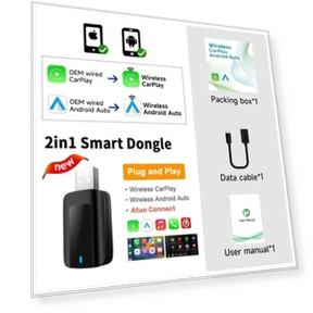 Wireless Carplay Android Auto Adapter — Phone Accessories, Happy Home Mall
