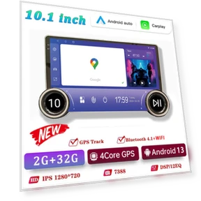 10.1-inch Car Radio Multimedia Player — Stereo Receivers, Auto Accessories Home