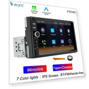 1Din 7 HD IPS Touchscreen Car Radio — Stereo Receivers, Auto Launcher
