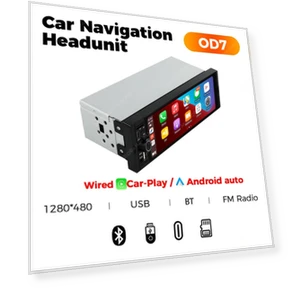 1Din MP5 Car Stereo Receiver — Stereo Receivers, Auto Launcher