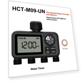 4-Zone Garden Irrigation Timer — Controllers, Eshico