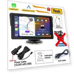 7-inch Car Radio Receiver — Stereo Receivers, Auto Accessories Home