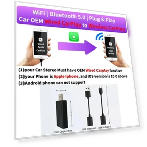 AI CarPlay Adapter for Factory Car Stereo — Car Accessories & Gadgets, Auto Accessories Home