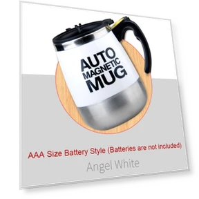 Automatic Magnetic Mixing Mug — Beverage Warmers, DC-HOME-4