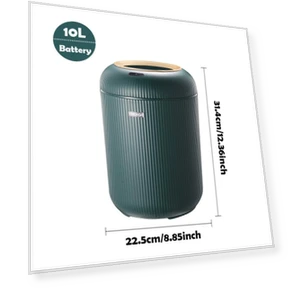 Automatic Trash Bin with Lid — Waste Baskets, World Auto Parts