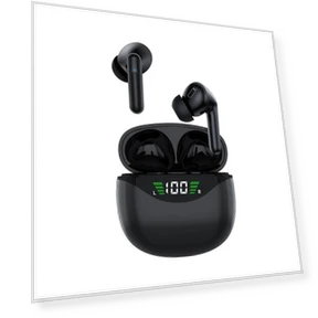 Bluetooth Wireless Earbuds with LED Digital Display — Bluetooth Headsets, Homeware Essentials
