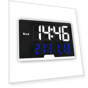 Digital Alarm Clock with Voice Control — Alarm, Seahorse Home