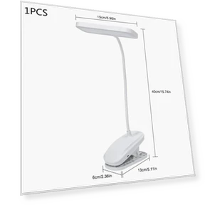 Flexible Foldable LED Desk Lamp — Reading Lights, World Auto Parts