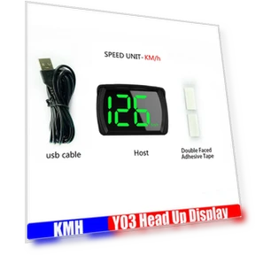 GPS Speedometer HUD Display — Dashboard Installation Kits, Auto Launcher