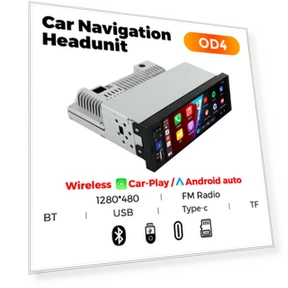 HD Touchscreen Android Car Stereo — Stereo Receivers, Auto Launcher