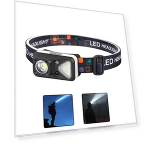 Induction Headlamp LED Sensor Head Lamp — Flashlights, Auto Launcher