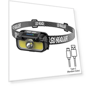 Light Headlamp with Motion Sensor — Flashlights, Auto Accessories Home