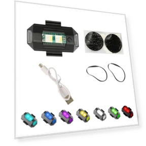 Magnetic Light Flashing USB Night Light — Flashlights, Auto Launcher