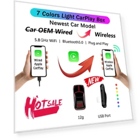 Mini Wireless Carplay AI Box — Phone Accessories, Auto Launcher