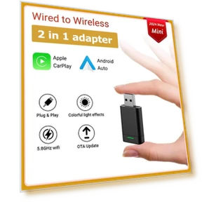 Mini Wireless Carplay Smart Box — Car Accessories & Gadgets, Auto Launcher